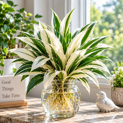 🌿 Rare Colorful Water Plant Bulbs – No Soil Needed, Easy to Grow