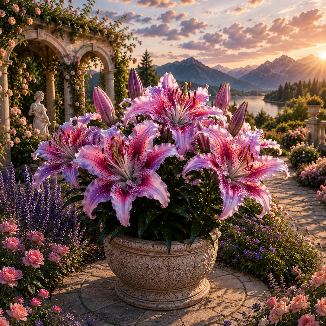 🌸 Giant Fragrant Lily Bulbs-Grow The Most Elegant Flowers In Your Garden