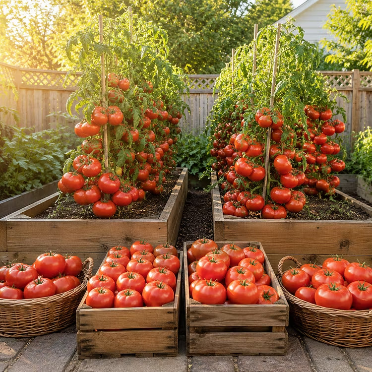 🍅 Giant Vineman Tomato Seeds – Grow Big, Delicious Tomatoes at Home