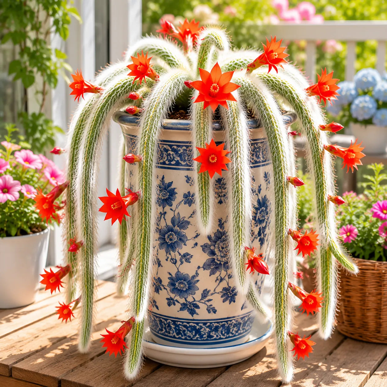 🔥Rare Monkey Tail Cactus 🌵The Internet's Favorite Fuzzy Cactus