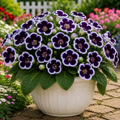🌈 Fairytale Gloxinia Bulbs — Flowers That Look Hand-Painted 🎨