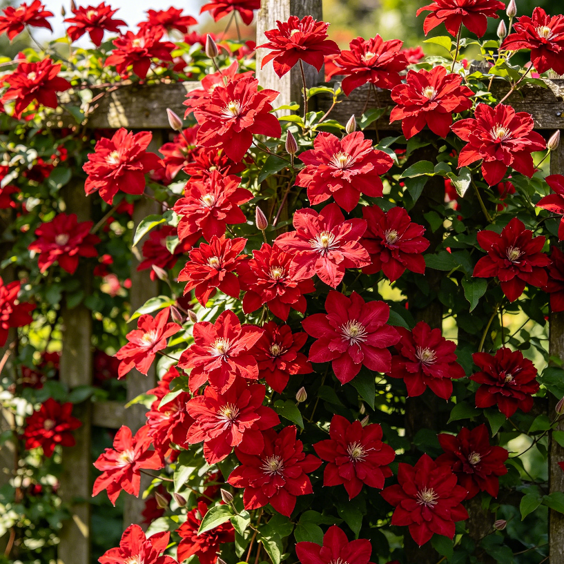 🌸Double Clematis Seeds—Queen of Vines