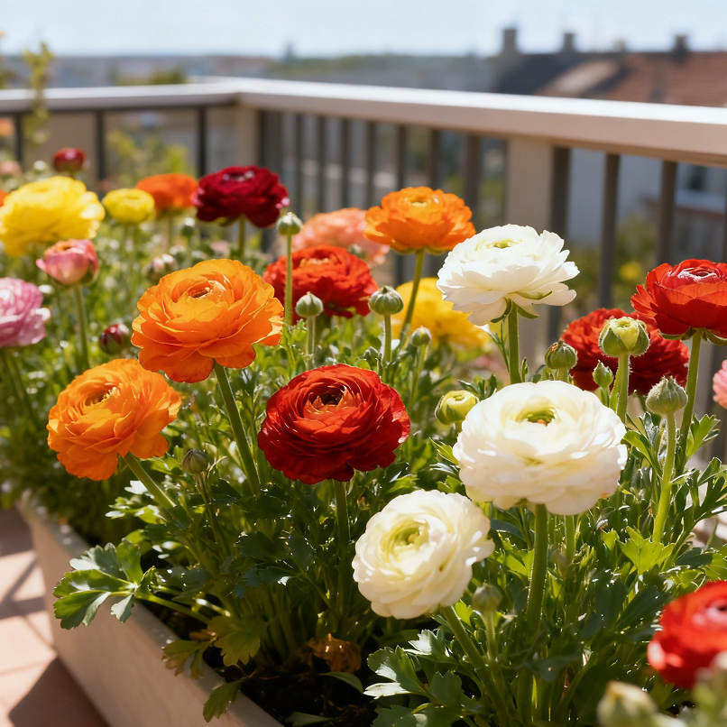 🌹Ranunculus Premium Mix Corms – Easy to Grow