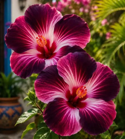 🌺 Rare Hibiscus Seeds – Year-Round Blooms in Pots