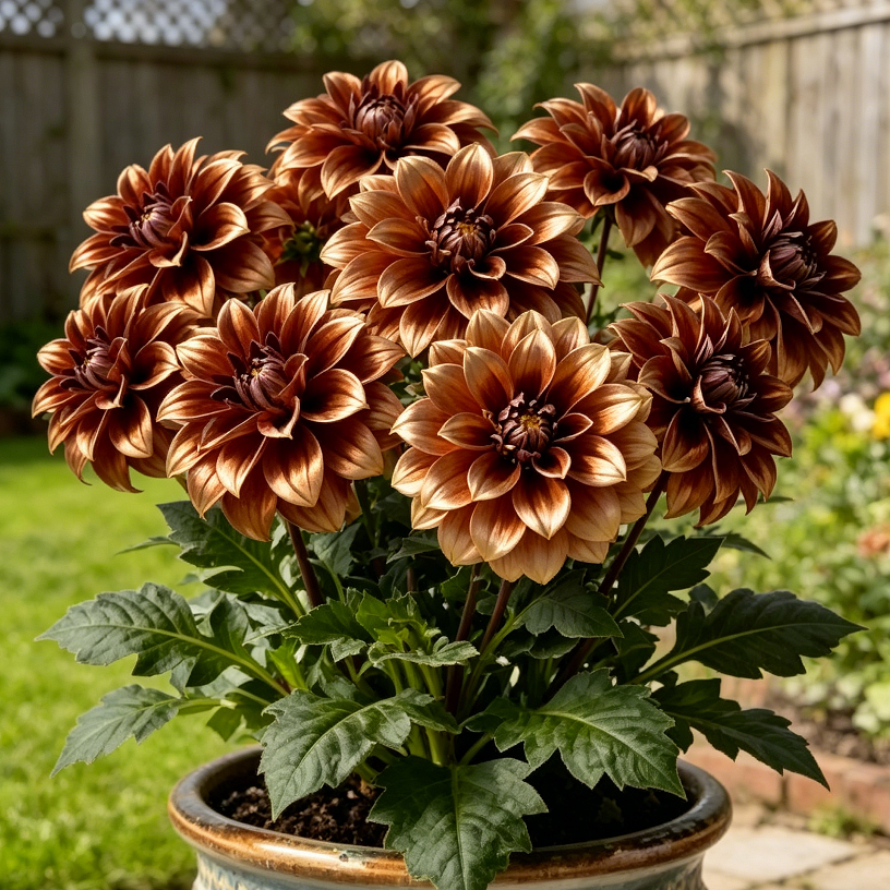 🌸Premium Double Dwarf Dahlia Seeds🏷️Limited-Time Offer