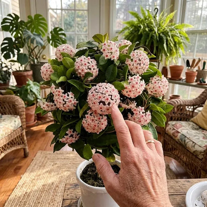 🌸Premium Hoya Carnosa Fresh Bulbs | Easy-to-Grow Cascading Wax Plant