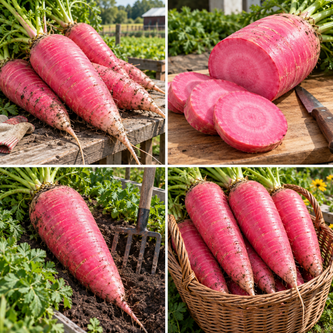 🥕 Giant Carrot — Winter Vegetable Savior
