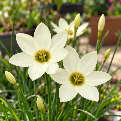 🌿 Ixia bulbs-✨Star-Shaped Blooms · Graceful Stems