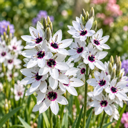 🌿 Ixia bulbs-✨Star-Shaped Blooms · Graceful Stems