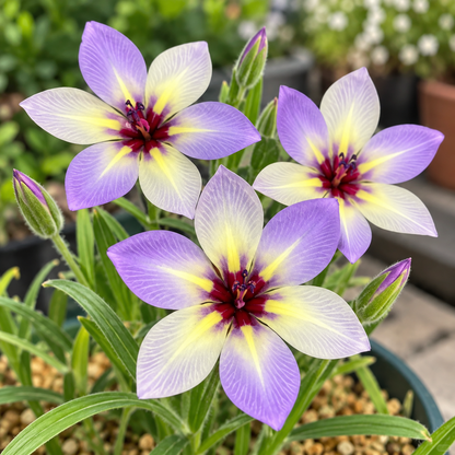 🌿 Ixia bulbs-✨Star-Shaped Blooms · Graceful Stems