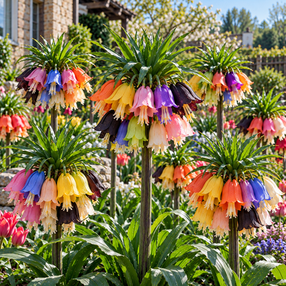 👑Rare Crown Imperial Bulbs – Rare Colorful Crown Bell