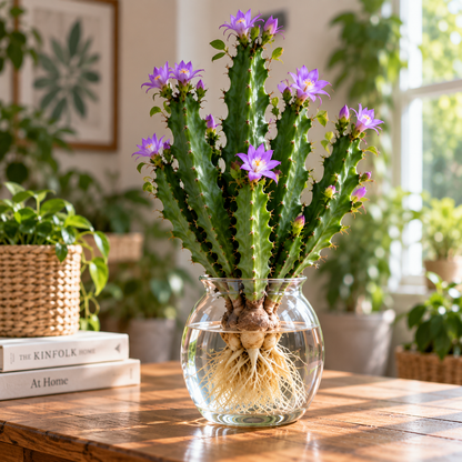 🌵 Rare Colorful Dragon Bone Flower Bulbs – Sculptural Stems with Delicate Blooms