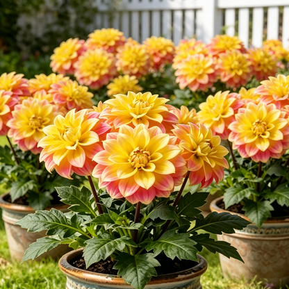 🌸Premium Double Dwarf Dahlia Seeds🏷️Limited-Time Offer