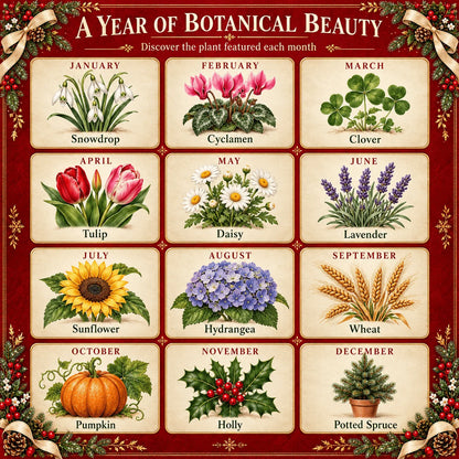 🎄🗓️ Christmas Limited-Edition-49% OFF — 🪴✨ 2027 Eco-Friendly Plantable "Eternal" Seed Calendar