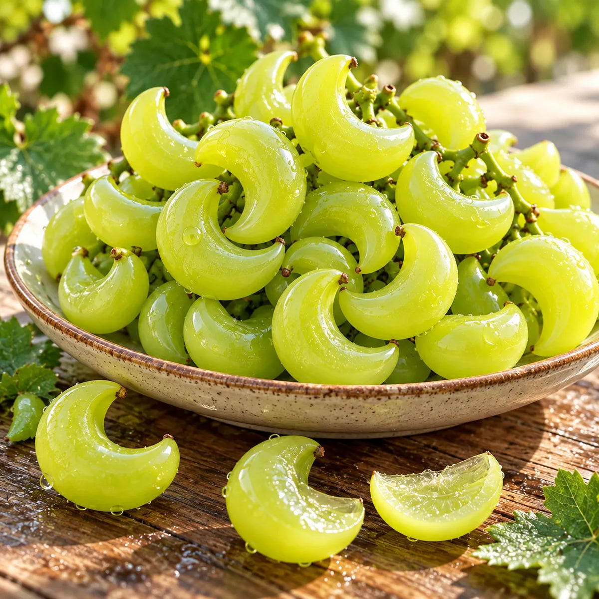 🍇 Rare Crescent Moon Grapes – Grow Stunning Moon-Shaped Grapes at Home!