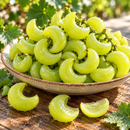 🍇 Rare Crescent Moon Grapes – Grow Stunning Moon-Shaped Grapes at Home!