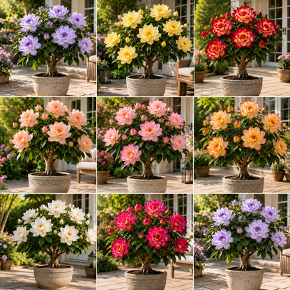 🌸 Rare Moonlight Lotus Tree Bulbs – Exotic Lotus-Like Blooms for Elegant Patios & Gardens