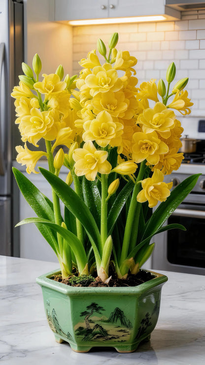 🌼 Double Tuberose Bulbs – Living Perfume for Your Garden