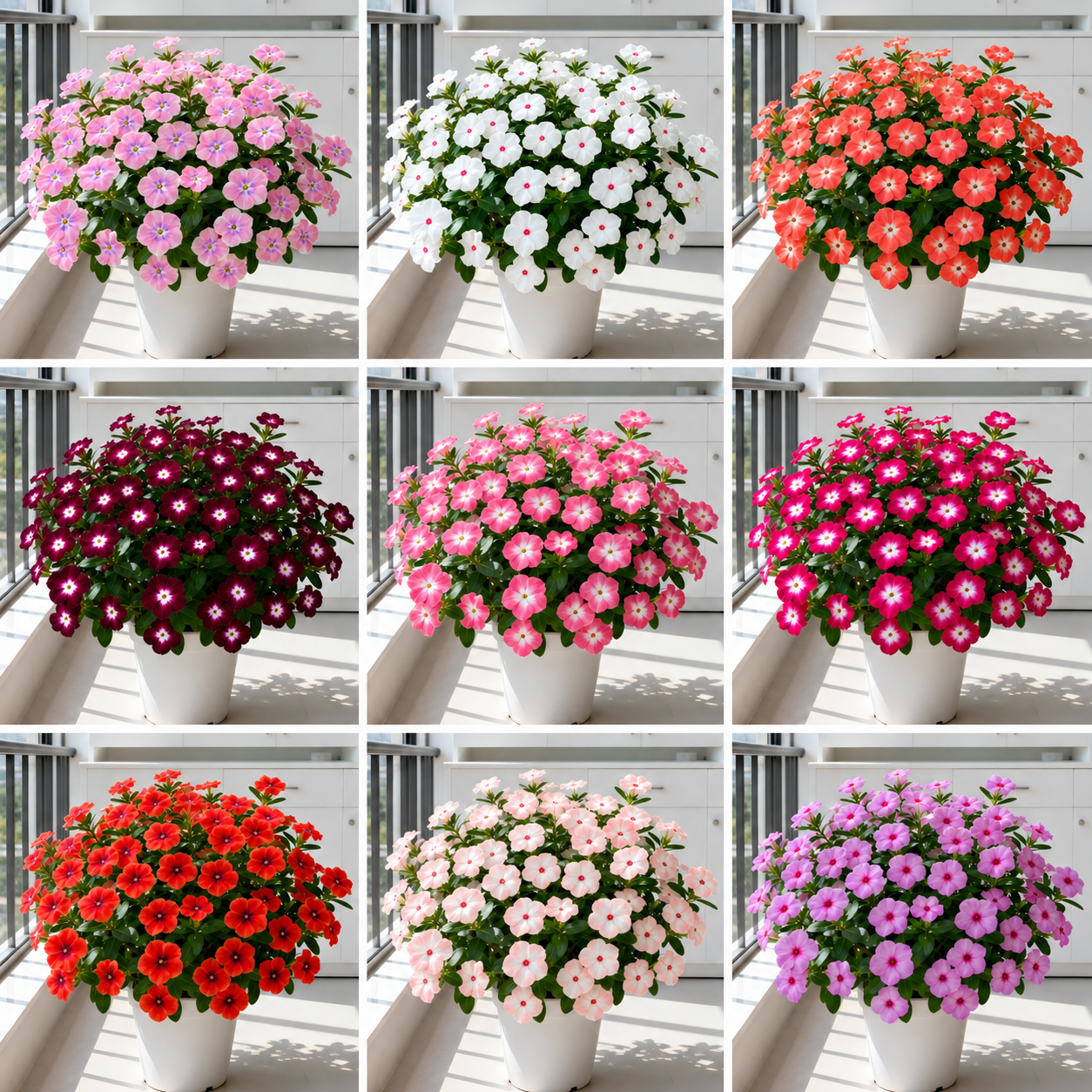 🌸 Premium Madagascar Periwinkle Seeds