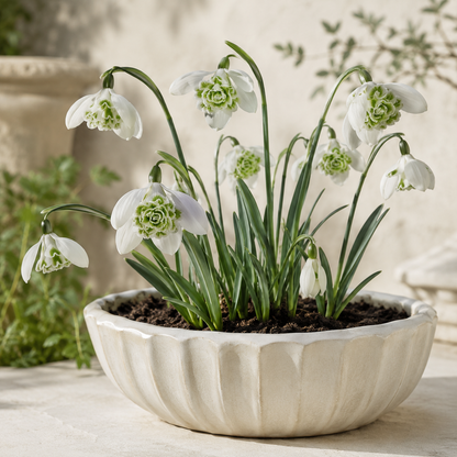 Double Snowdrop Bulbs-Small Flowers, Big Garden Impact✨