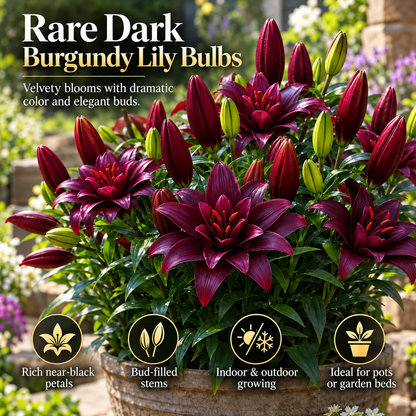 🌺🍷Lily Bulbs—Fresh and Sweet