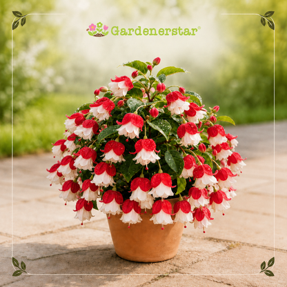 🌸 Rare Double Fuchsia Bulbs – Beautiful Shade-Loving Flowering Plants