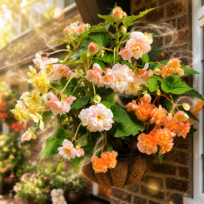 🌺Weeping Begonia Bulbs-Stunning Hanging Basket Flowers