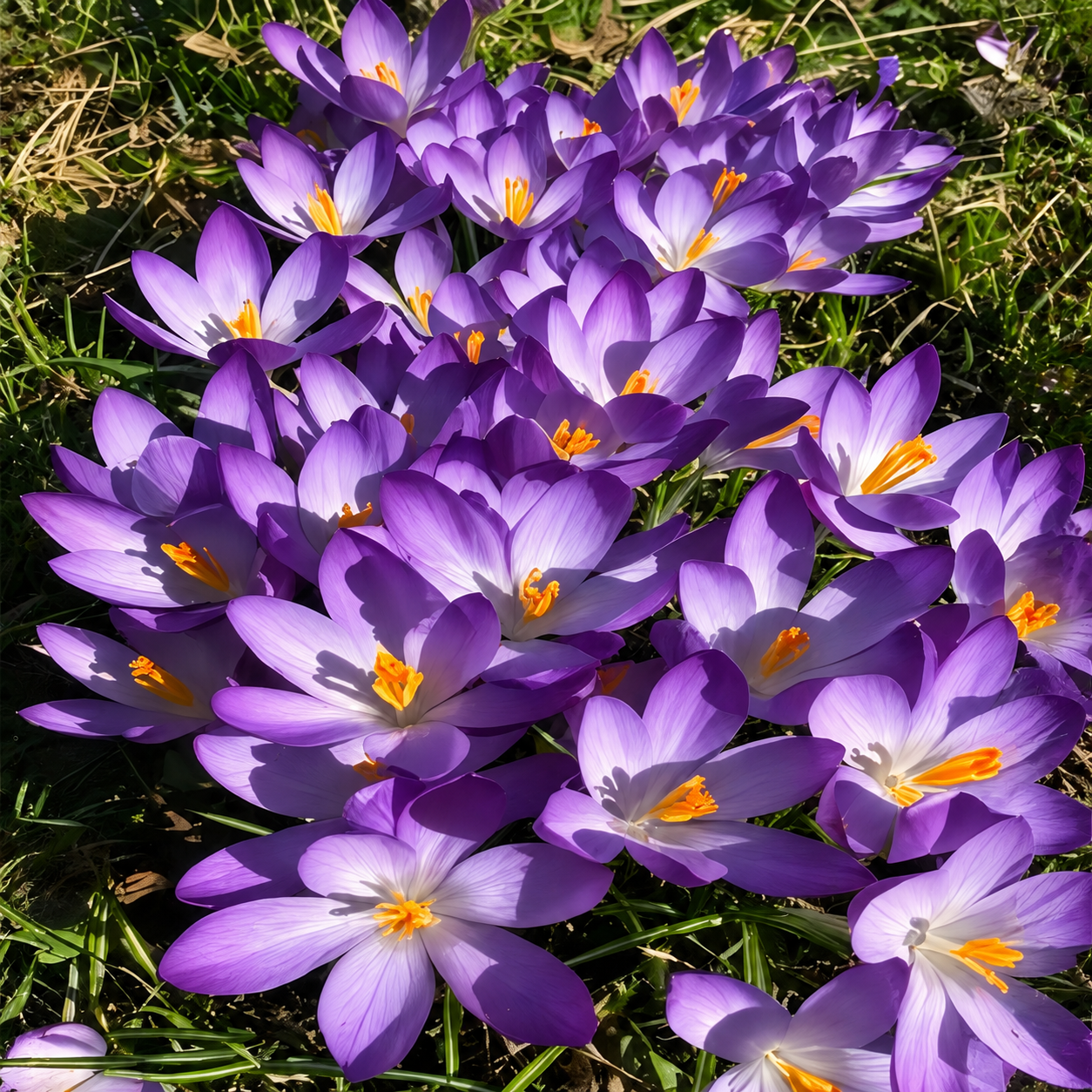 🌸 Premium Saffron Crocus Bulbs-The Gold Among Flowers