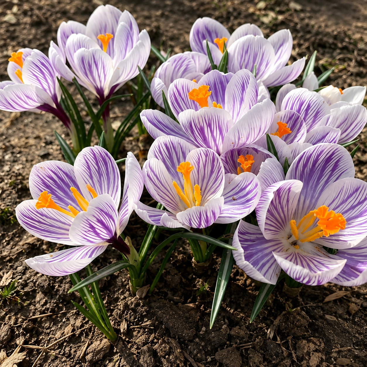 🌸 Premium Saffron Crocus Bulbs-The Gold Among Flowers