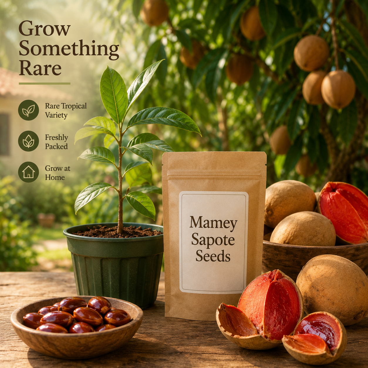 🥭 Premium Mamey Sapote Seeds