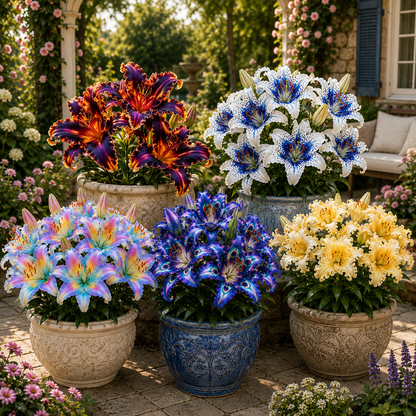 🌸 Giant Fragrant Lily Bulbs-Grow The Most Elegant Flowers In Your Garden