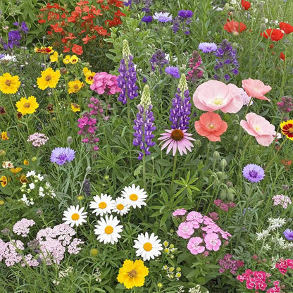 Summer Hardy Wildflower Seeds – Thrive in Heat, Bloom All Year Long,Flower Sea☀️