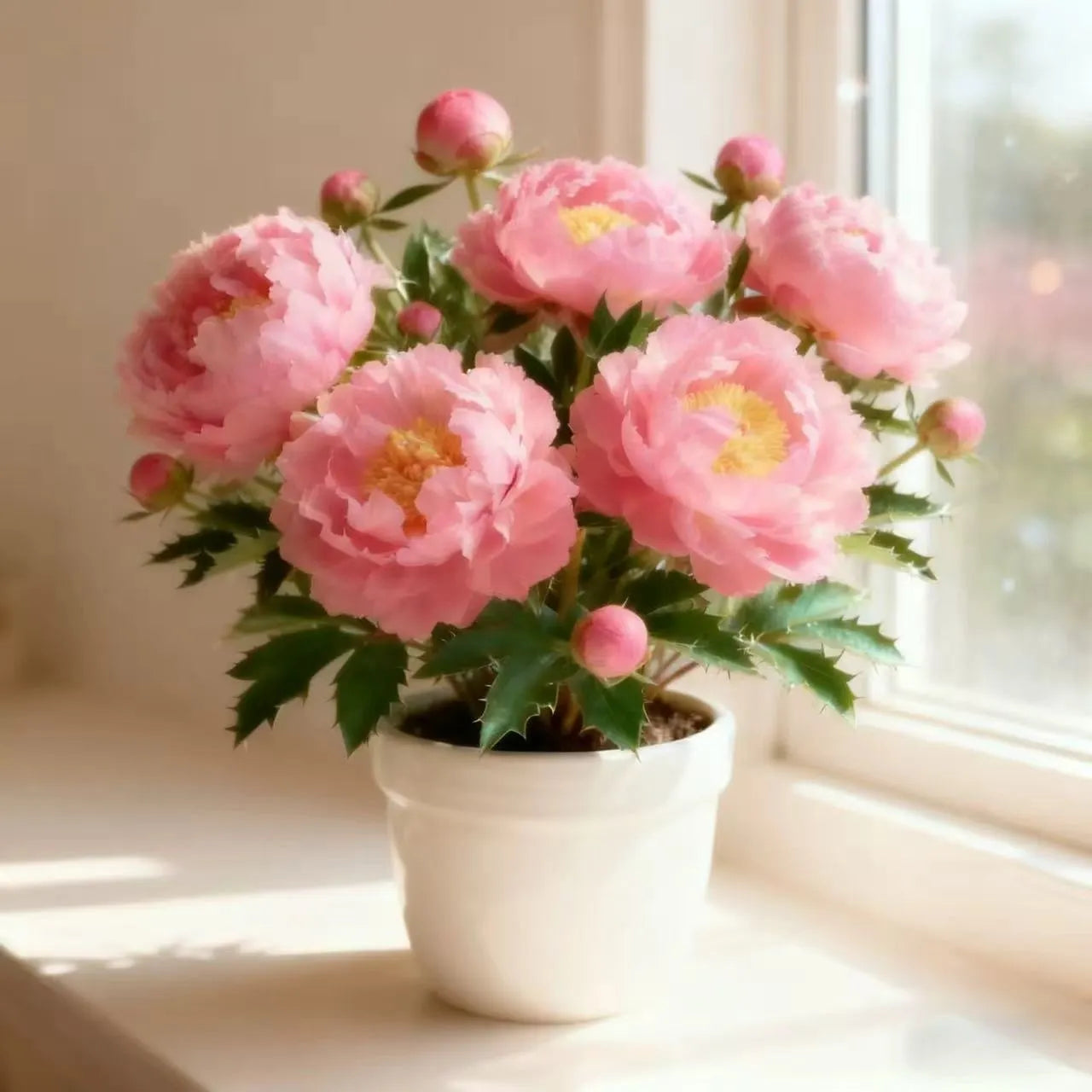 Dwarf Peony Seeds – Big Blooms in Small Spaces 🌿 Easy to Grow & Beautifully Compact