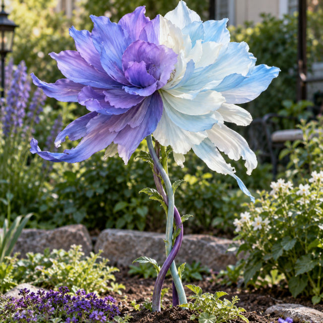 🌸 Twin-Stem Two-Tone Flower Bulbs — 💕 A Flower With Meaning