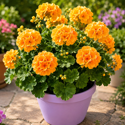 🌸 Rare Double Geranium Plants – Endless Blooms & Stunning Rose-Like Flowers ✨