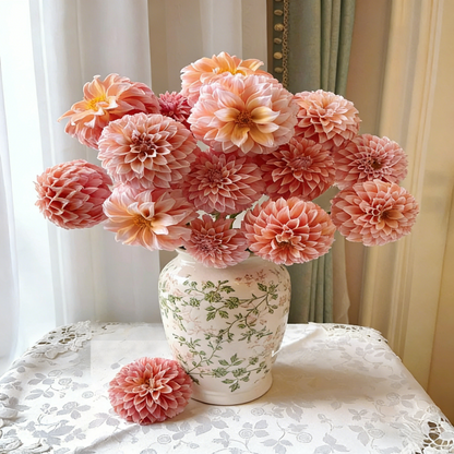 🌸The Queen of Flowers — Double Dahlia Bulbs | 50% OFF Today🔥