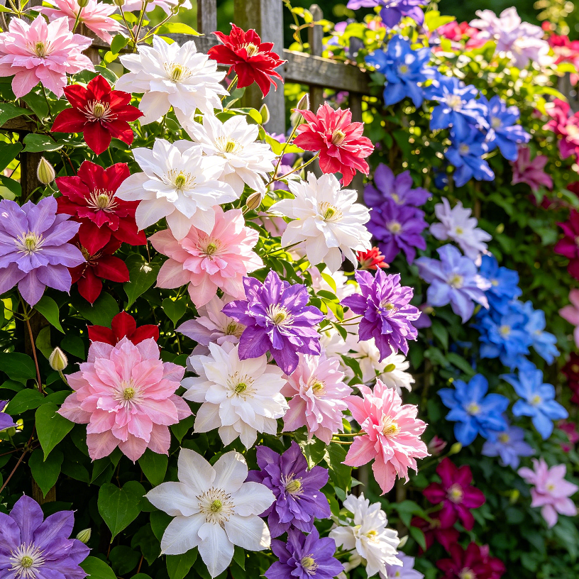 🌸Double Clematis Seeds—Queen of Vines
