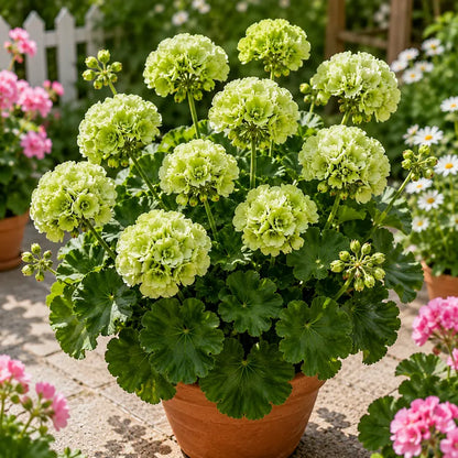 🌸 Rare Double Geranium Plants – Endless Blooms & Stunning Rose-Like Flowers ✨