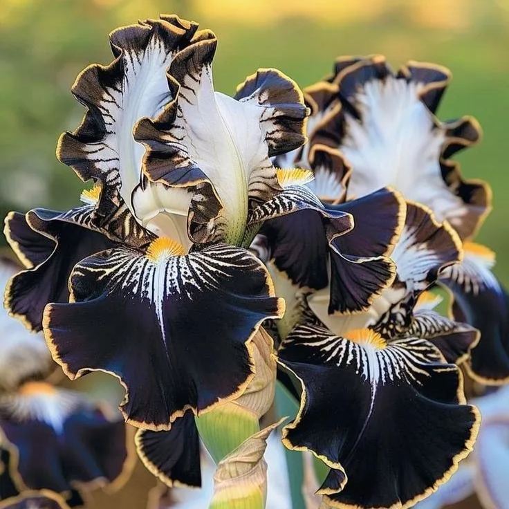 Black Starry Night-Rare Iris Bulbs⚜️