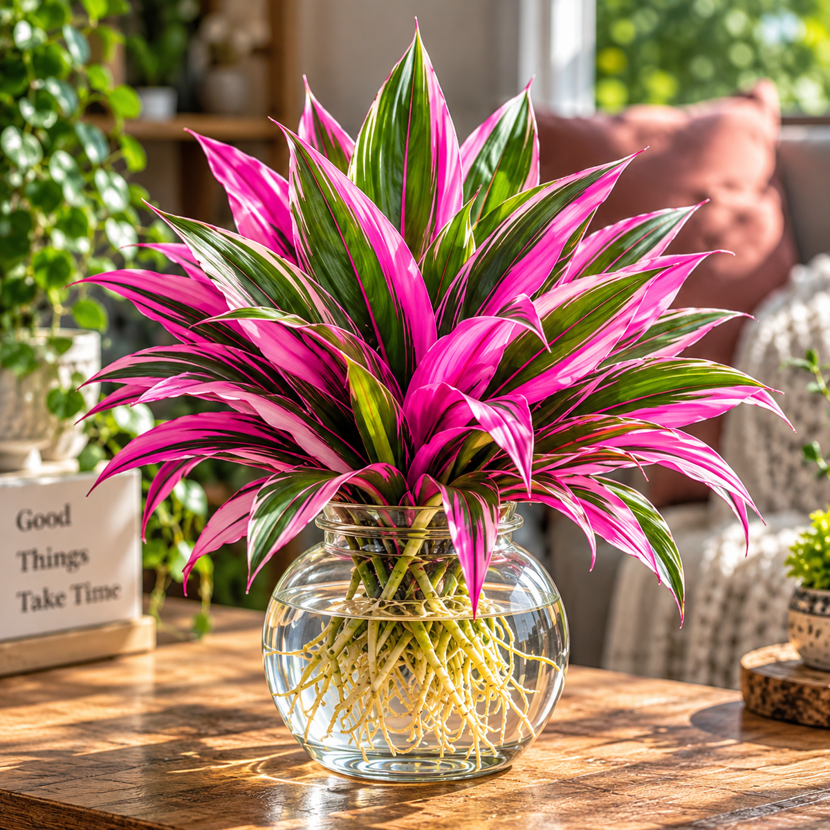 🌿 Rare Colorful Water Plant Bulbs – No Soil Needed, Easy to Grow