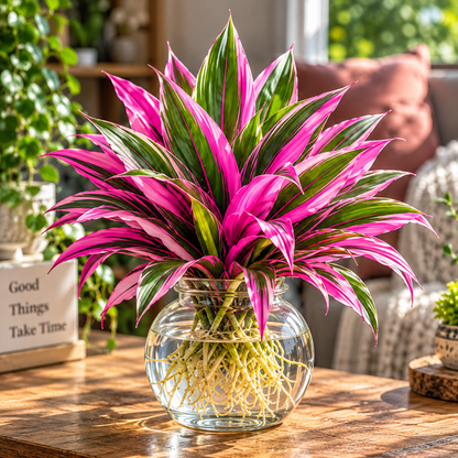 🌿 Rare Colorful Water Plant Bulbs – No Soil Needed, Easy to Grow