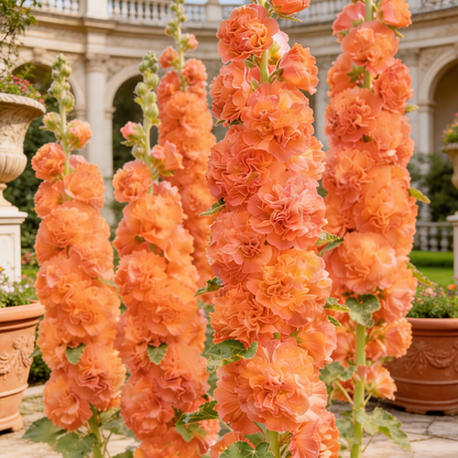 🌸Double Fragrant Hollyhock Seeds