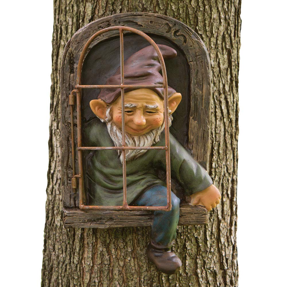 Elf Out The Door Tree Hugger
