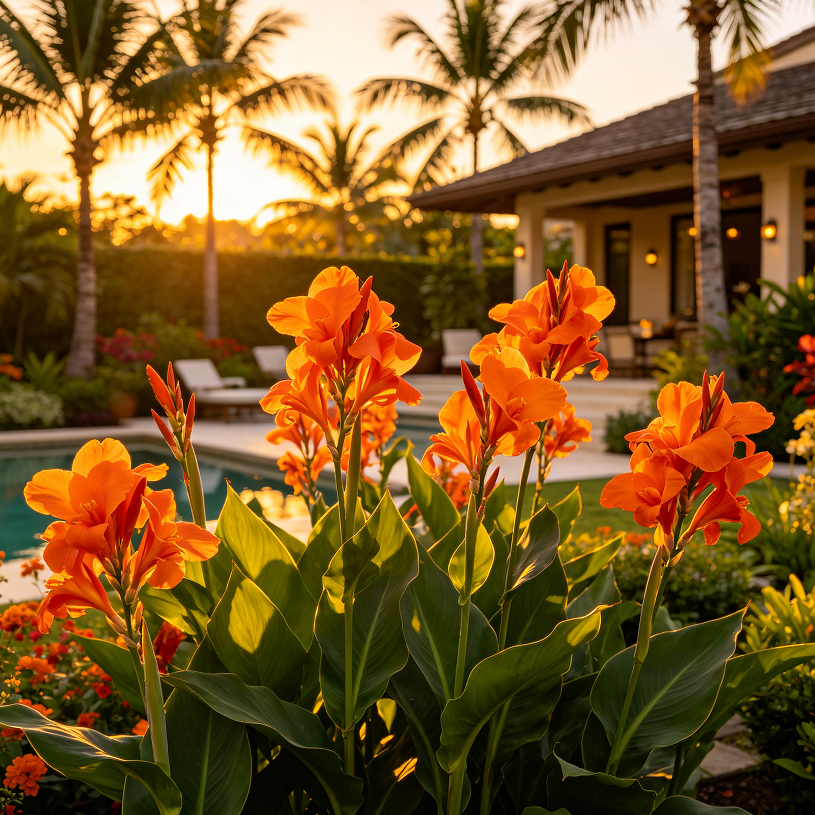 🌺Canna bulbs - Tropical Paradise
