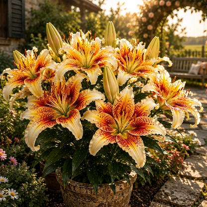 🌸 Giant Fragrant Lily Bulbs-Grow The Most Elegant Flowers In Your Garden