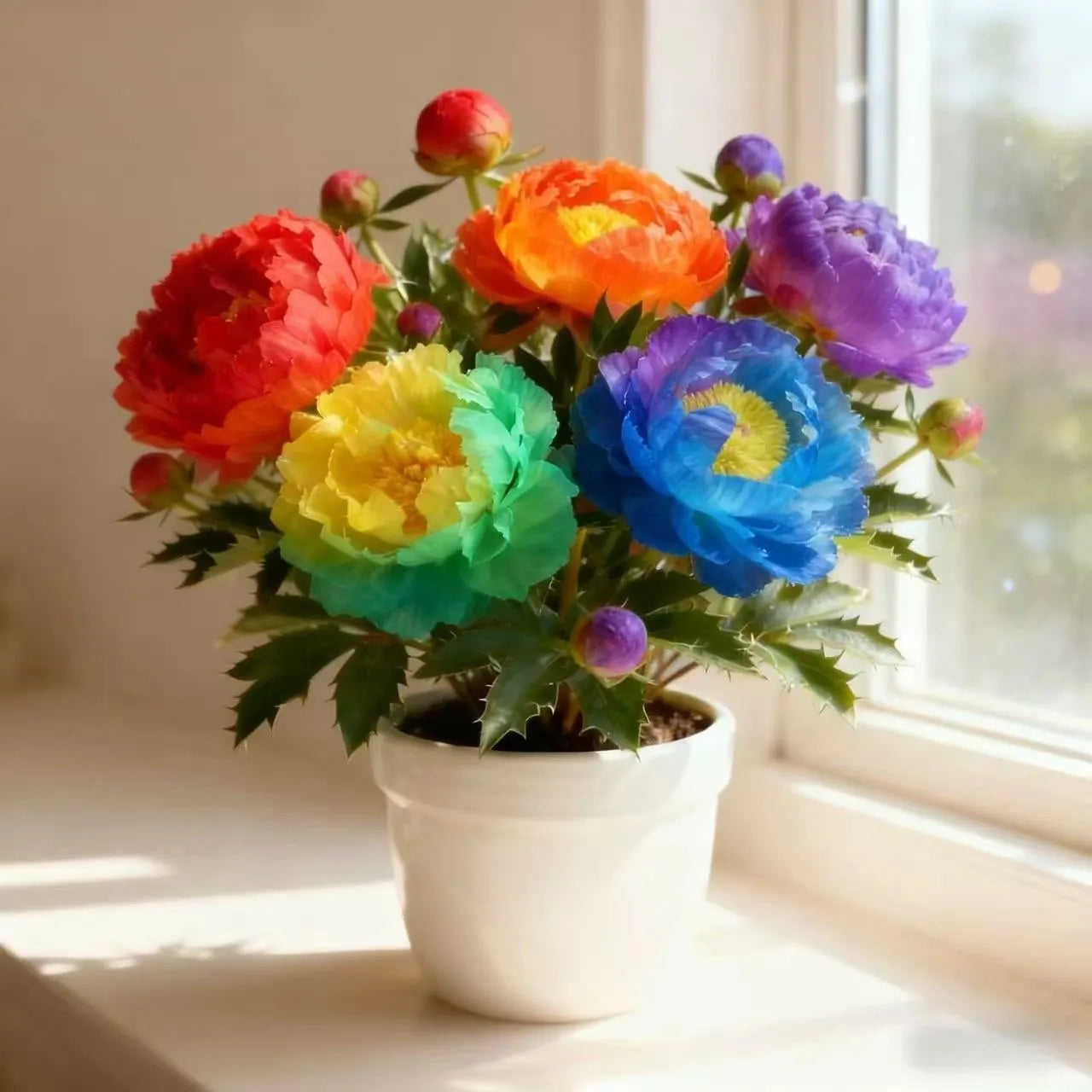 Dwarf Peony Seeds – Big Blooms in Small Spaces 🌿 Easy to Grow & Beautifully Compact