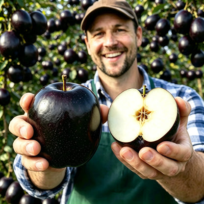 Rare Black Diamond Apple Seeds – Grow Your Own Unique Apple Tree