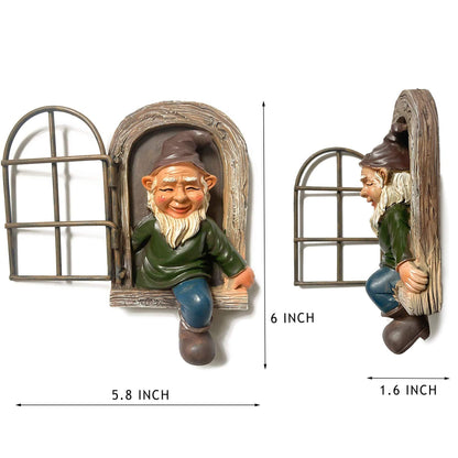 Elf Out The Door Tree Hugger