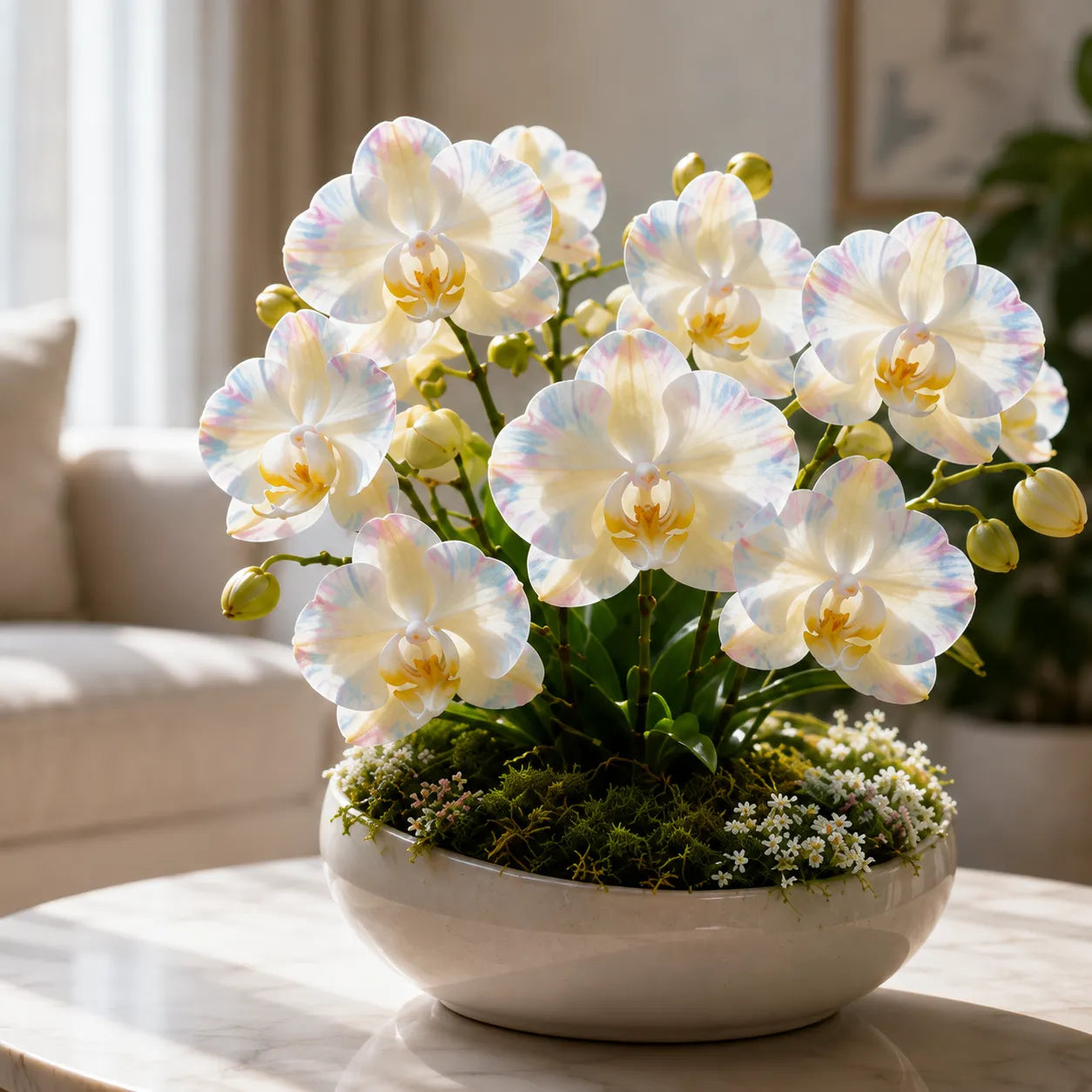 🌸Rare Pastel Phalaenopsis Orchid Bulbs– Elegant Multi-Color Blooms for Beautiful Indoor Spaces