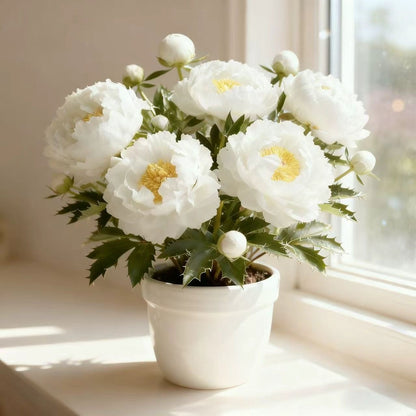 Dwarf Peony Seeds – Big Blooms in Small Spaces 🌿 Easy to Grow & Beautifully Compact